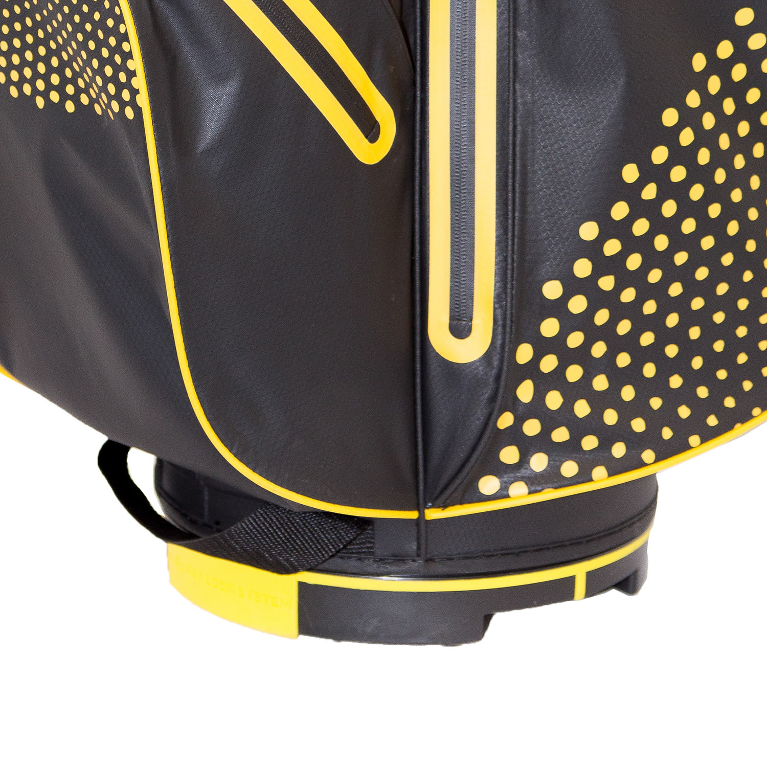 PowaKaddy 2016 Dri Edition Waterproof Golf Cart Bag Black/Yellow | Scottsdale Golf