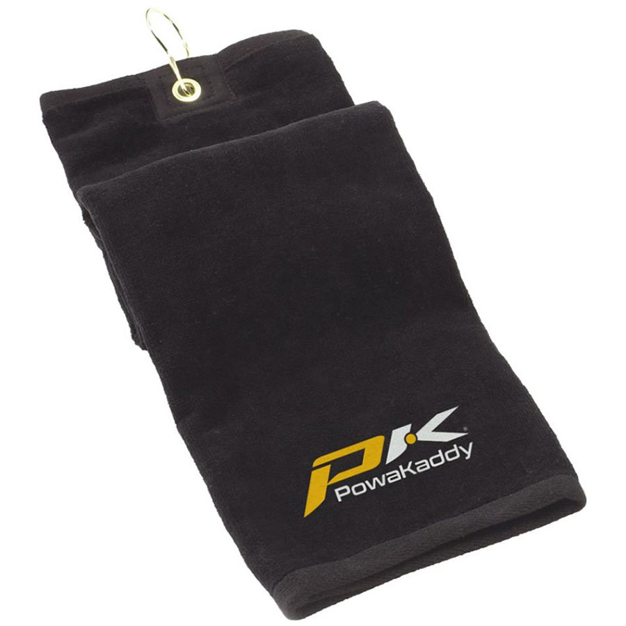 PowaKaddy Velour Tri-Fold Golf Towel