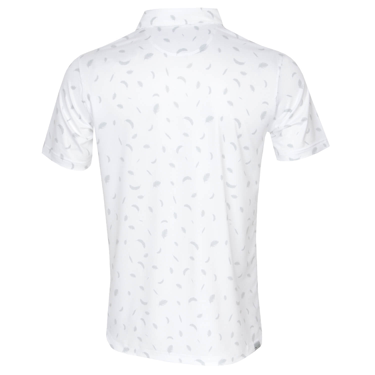 PUMA Cloudspun Feathers Polo Shirt Bright White/High Rise | Scottsdale Golf