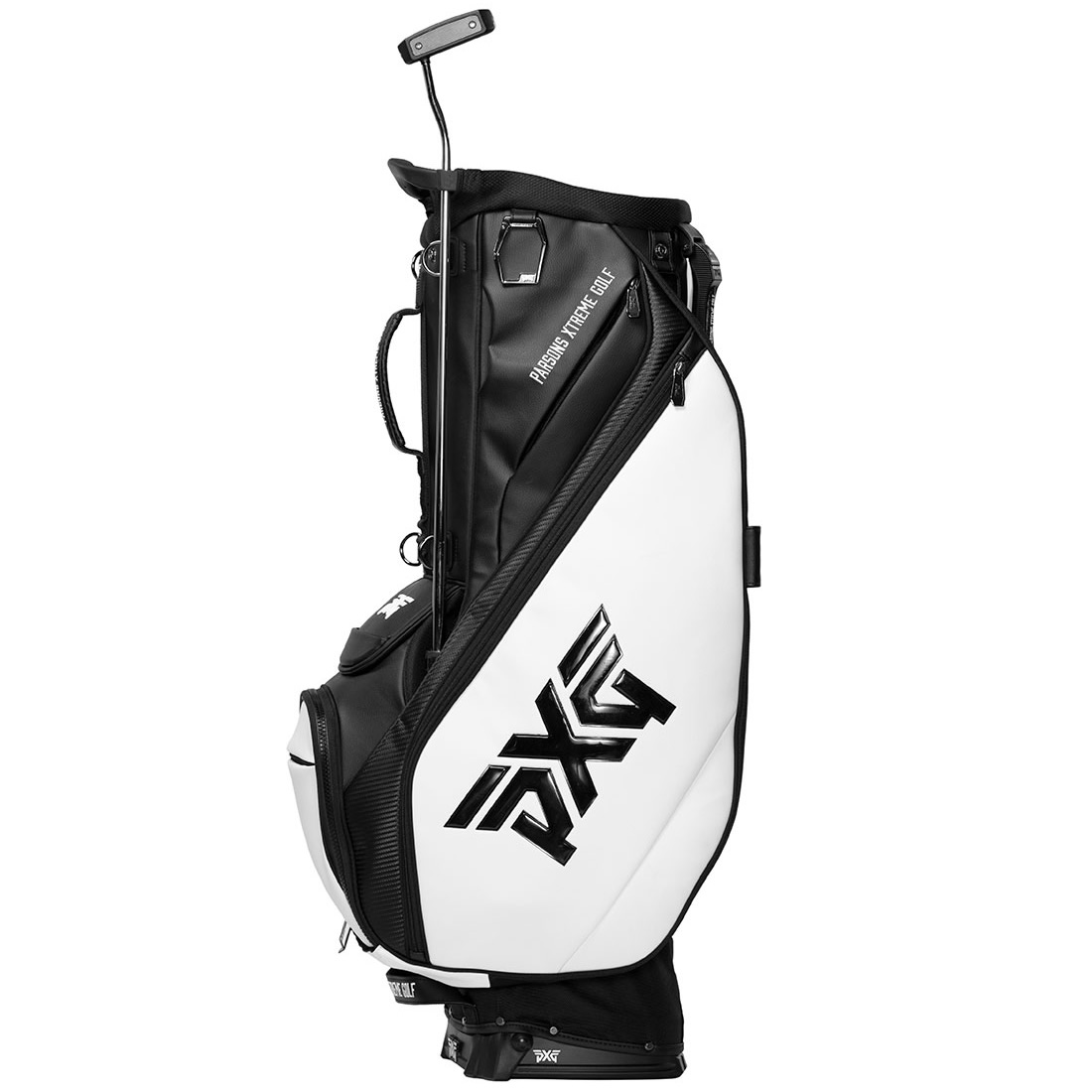 PXG Hybrid Golf Stand Bag Black/White Scottsdale Golf