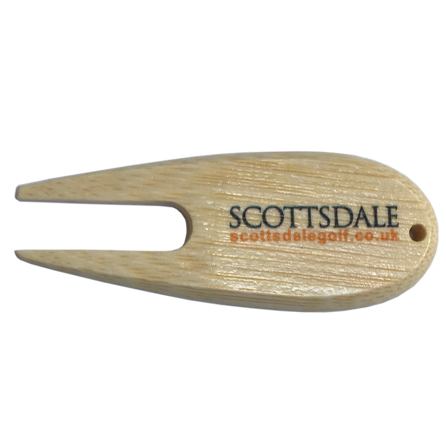 Scottsdale Golf Bamboo Golf Divot Tool/Pitchfork