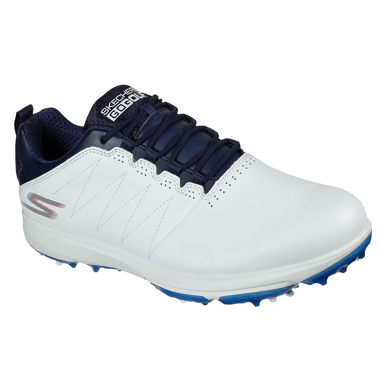 Skechers GO GOLF Pro 4 Legacy Golf Shoes White/Navy | Scottsdale Golf