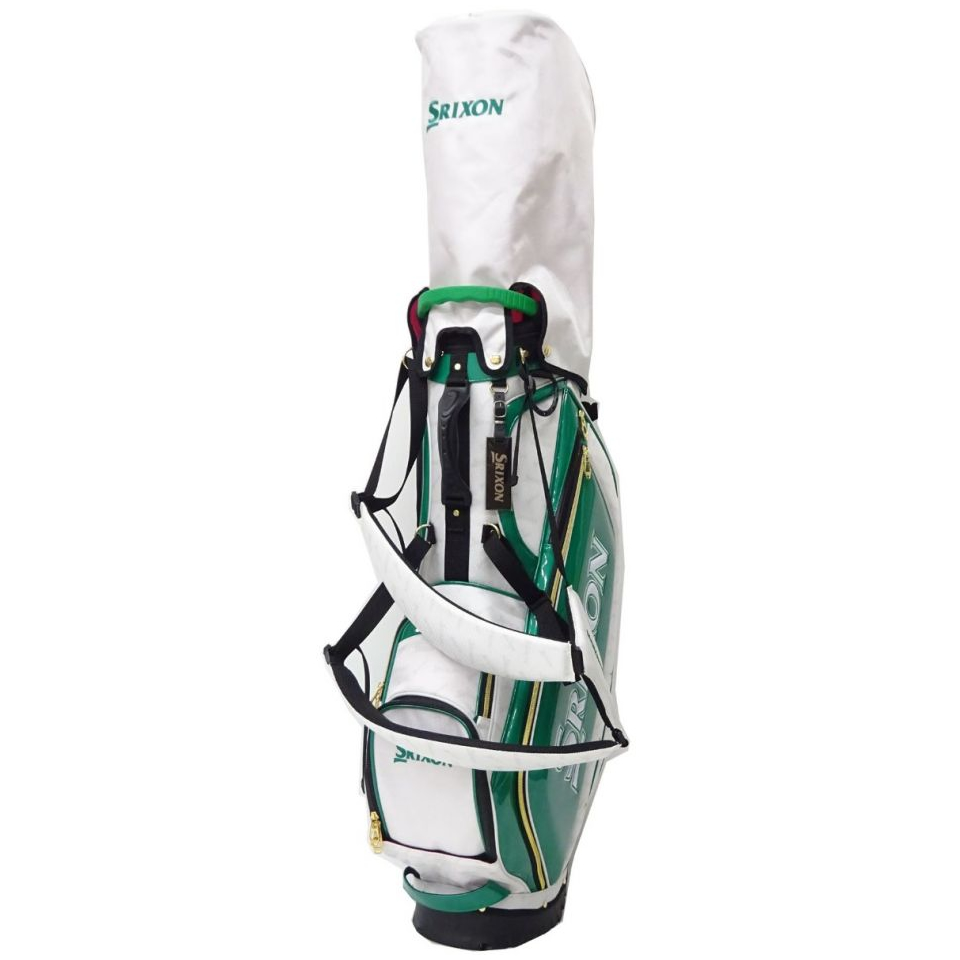 Srixon 2021 Limited Edition Tour Golf Stand Bag White/Green ...