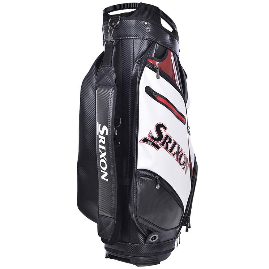 Srixon Tour Golf Cart Bag White/Black/Red Scottsdale Golf