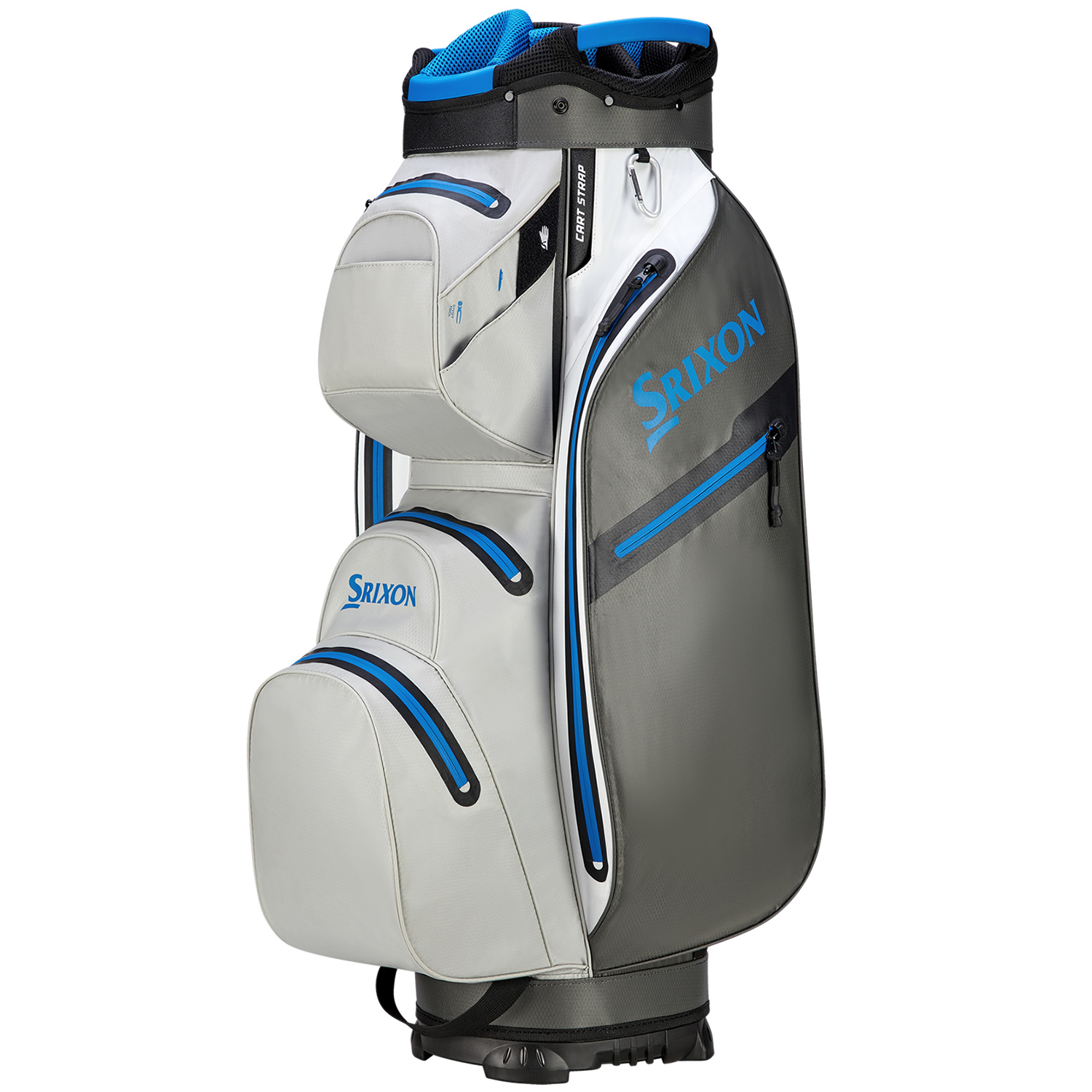 Srixon Waterproof Cart Bag Light Grey/Charcoal | Scottsdale Golf