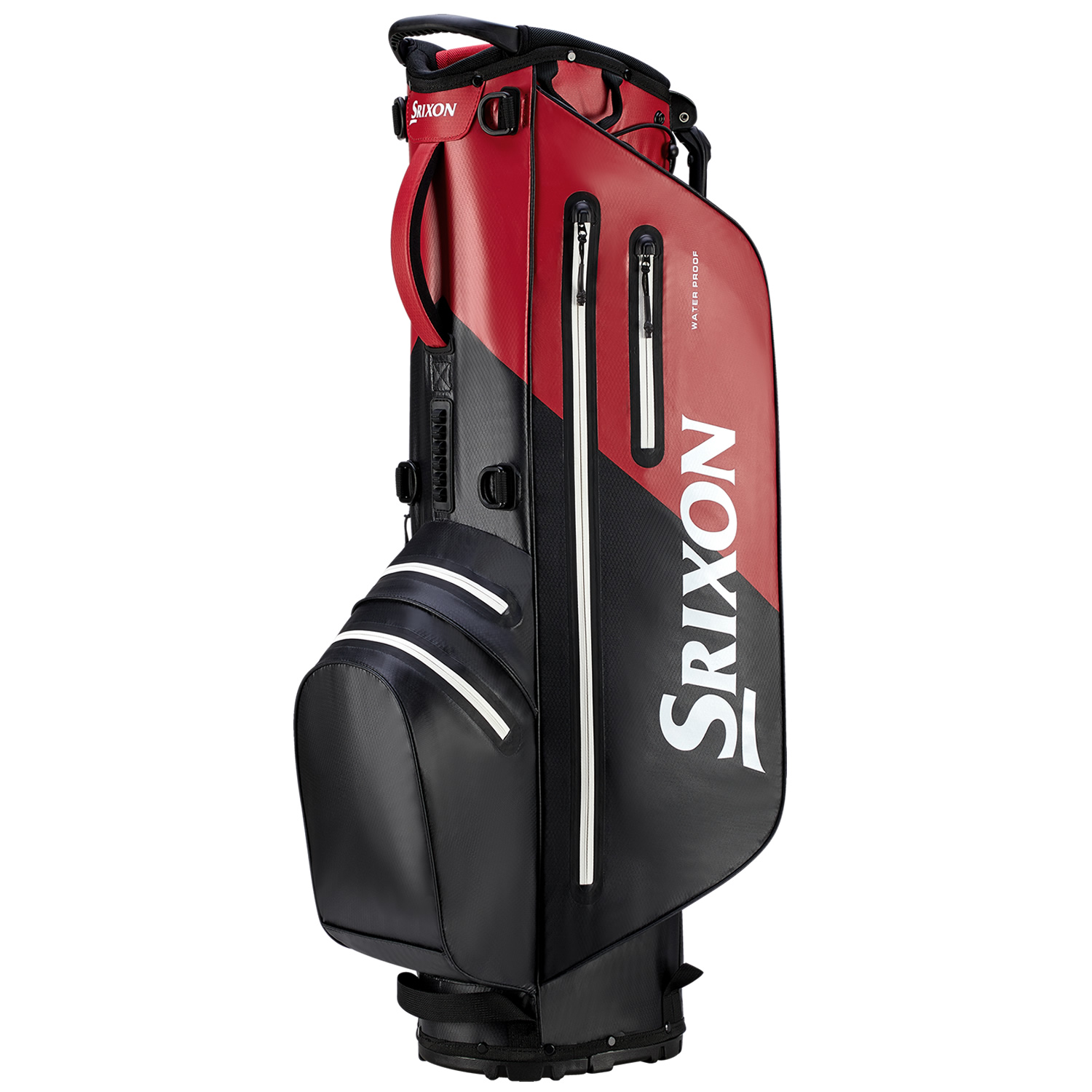 Srixon Waterproof Golf Stand Bag Black/Red Scottsdale Golf