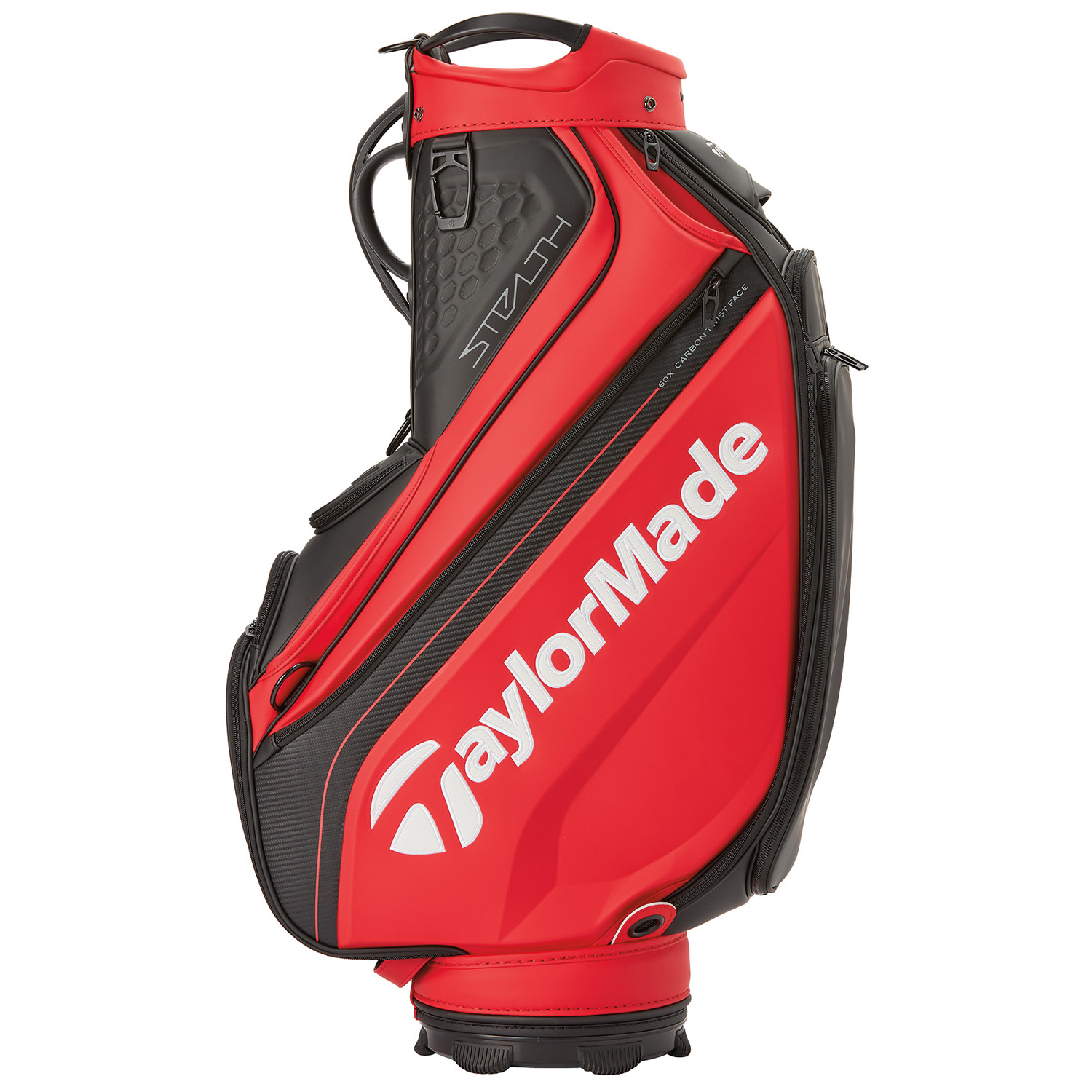 TaylorMade Tour Golf Cart Bag Stealth Red/Black Scottsdale Golf