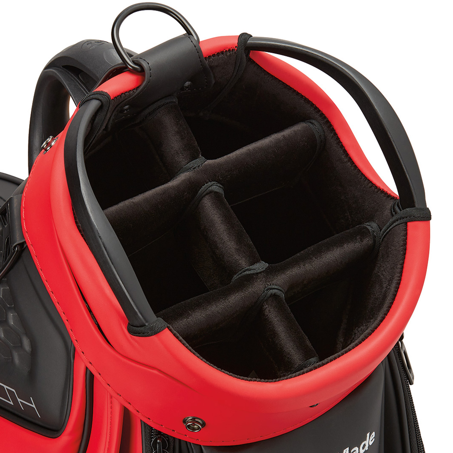 TaylorMade Tour Golf Cart Bag Stealth Red/Black Scottsdale Golf
