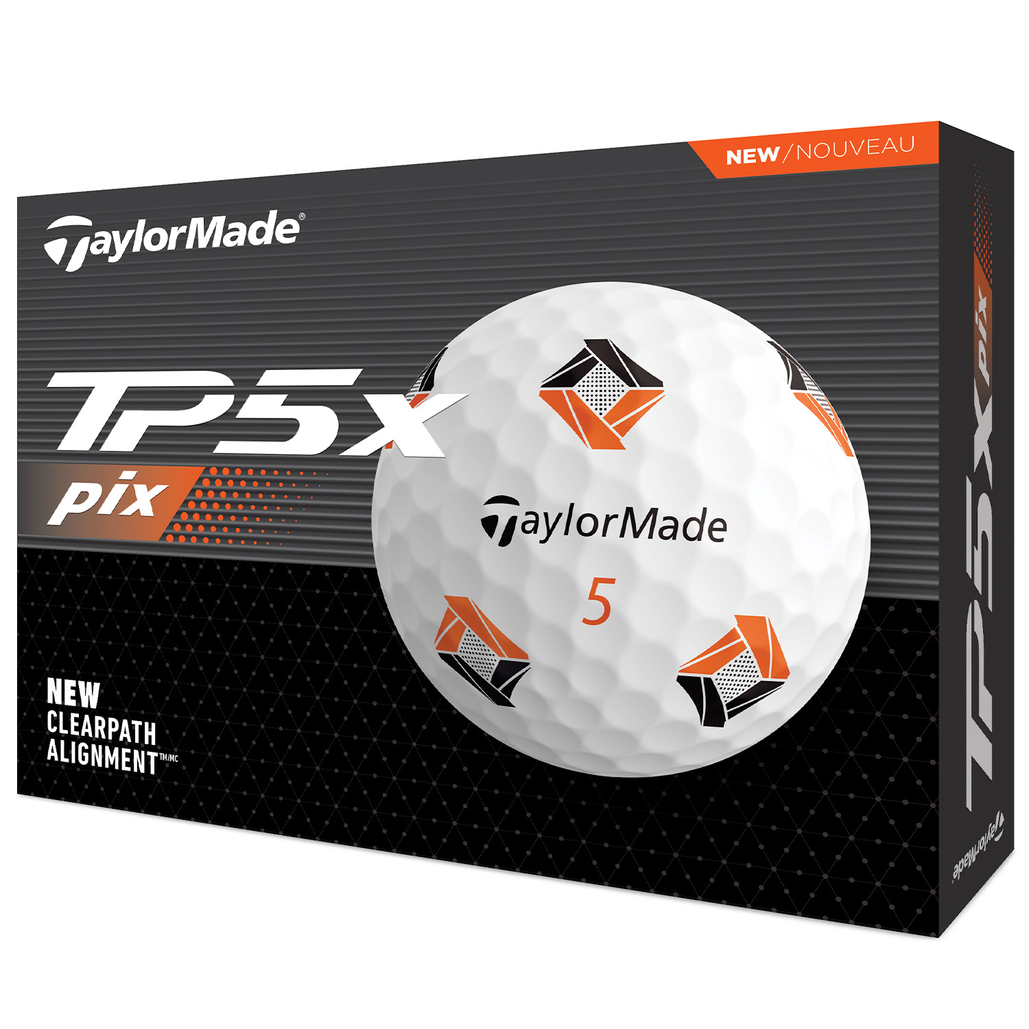 TaylorMade 2024 TP5x Pix 3.0 Golf Balls