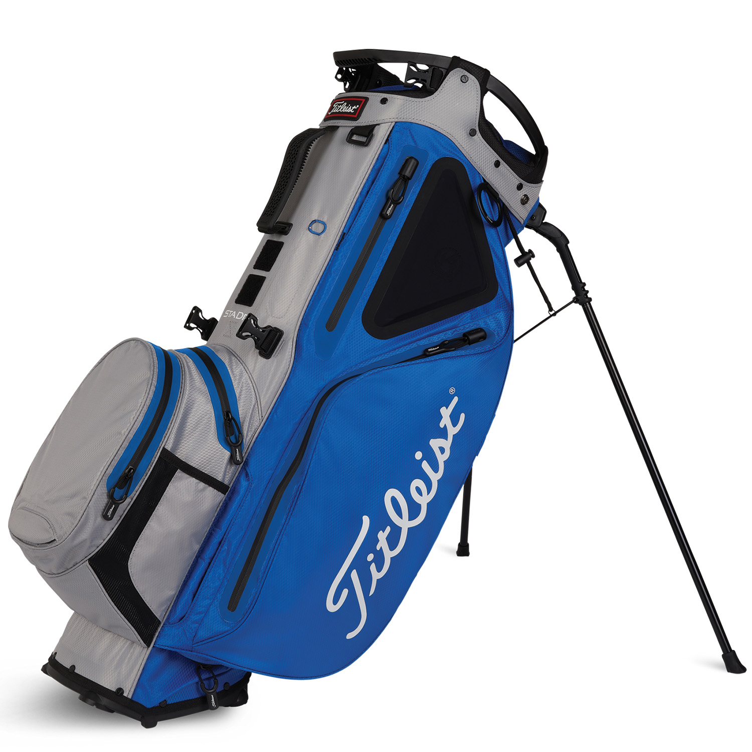 Titleist Hybrid 14 StaDry Waterproof Golf Stand Bag Royal/Grey/Black