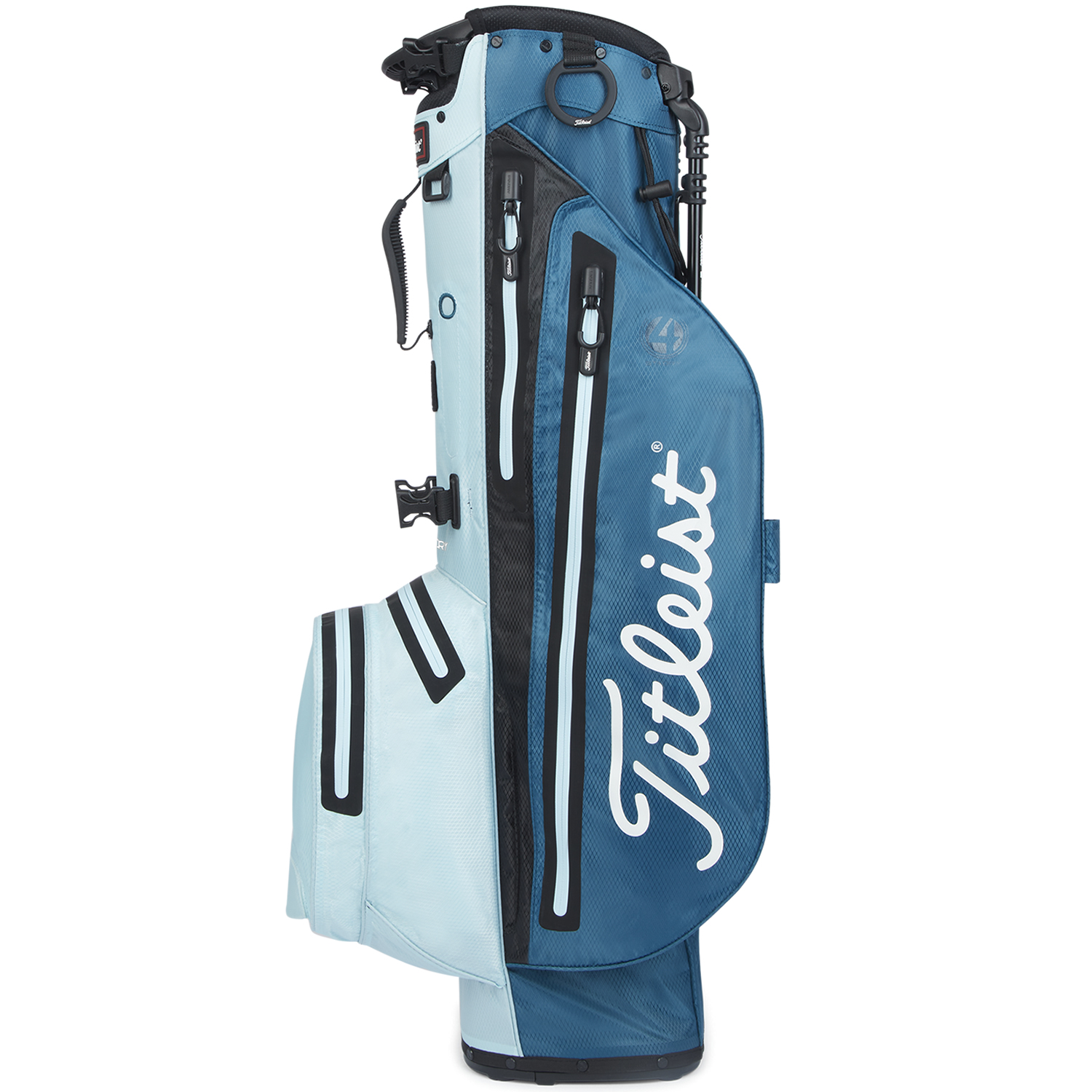Titleist Players 4 StaDry Waterproof Golf Stand Bag Lagoon/Sky/Black
