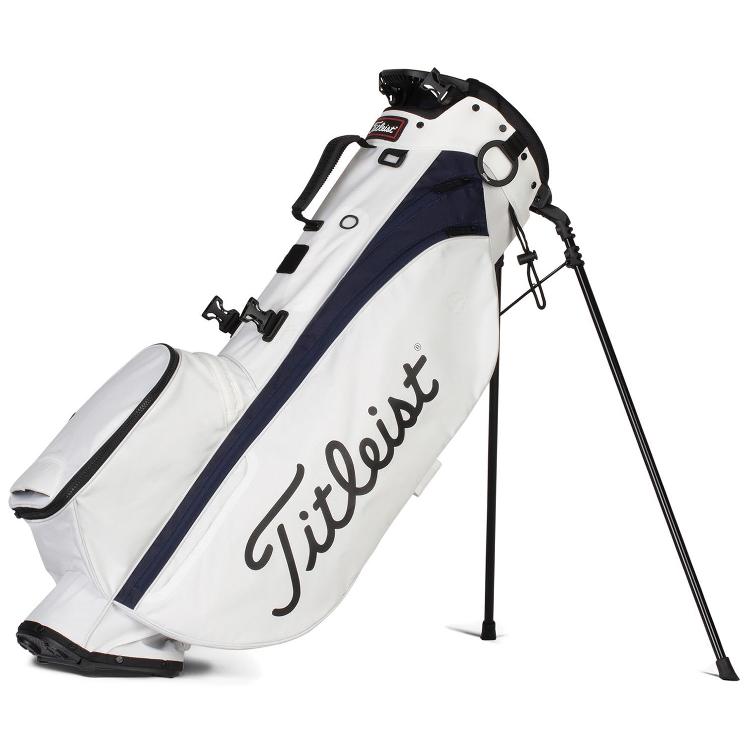 Titleist Players 4 Golf Stand Bag White/Navy Scottsdale Golf
