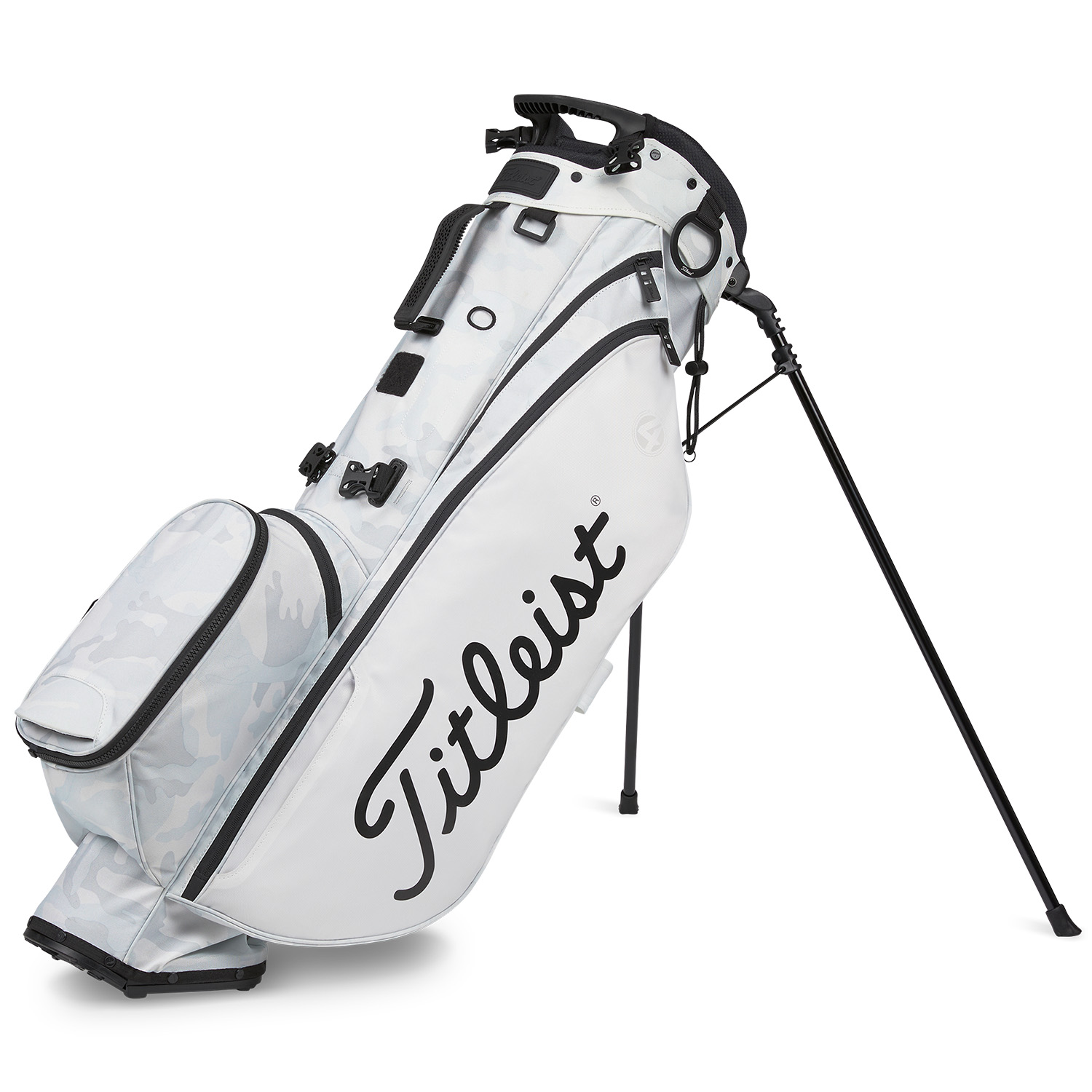 Titleist Players 4 Golf Stand Bag White/Camo Scottsdale Golf