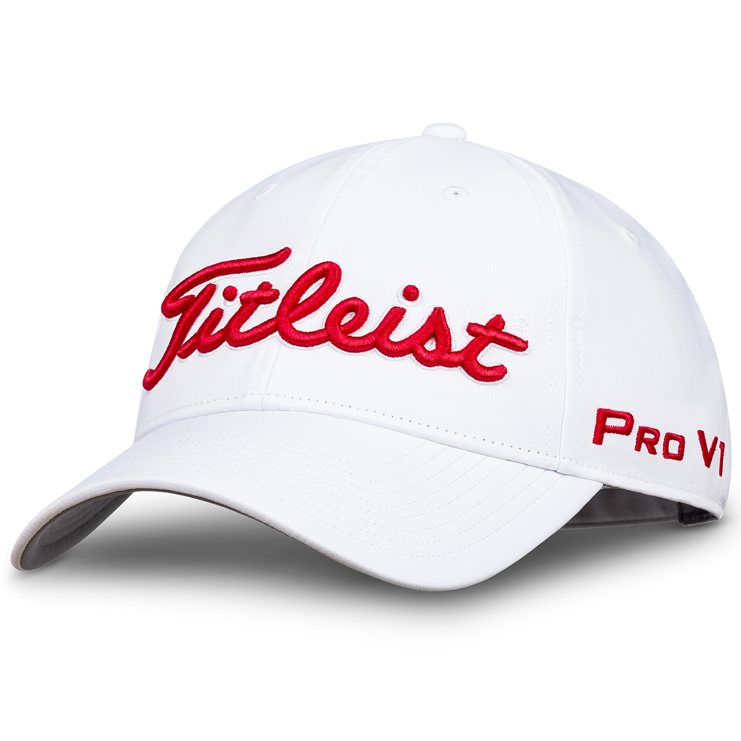 Titleist Tour Performance Adjustable Golf Cap White/Red | Scottsdale Golf