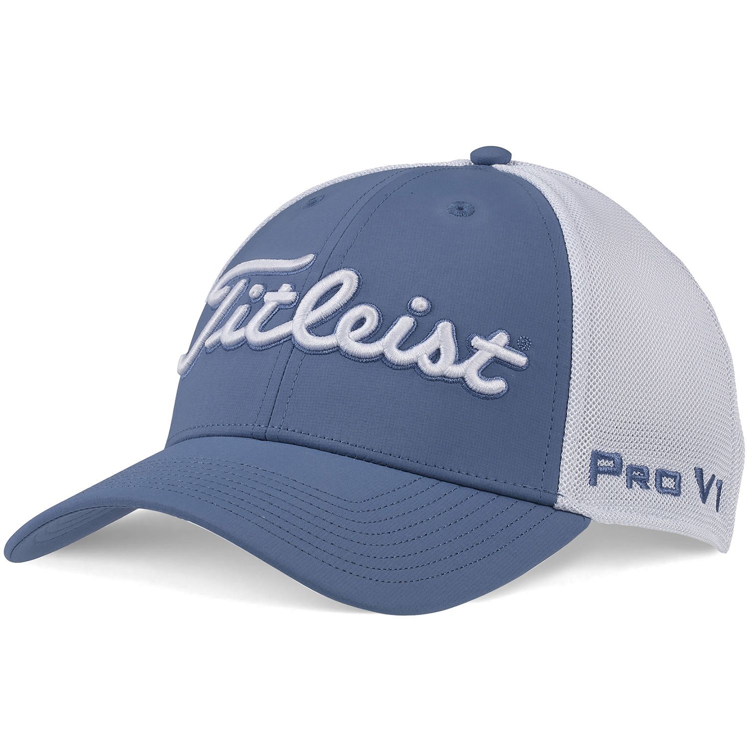 Titleist Tour Sports Mesh Fitted Baseball Cap Bay/White | Scottsdale Golf