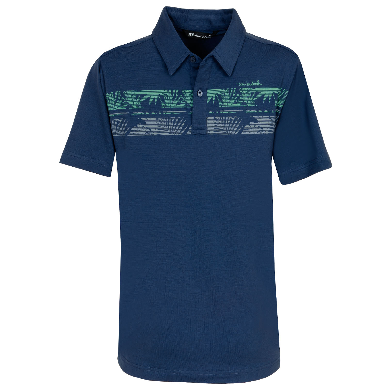 TravisMathew Junior Drop Anchor Golf Polo Shirt