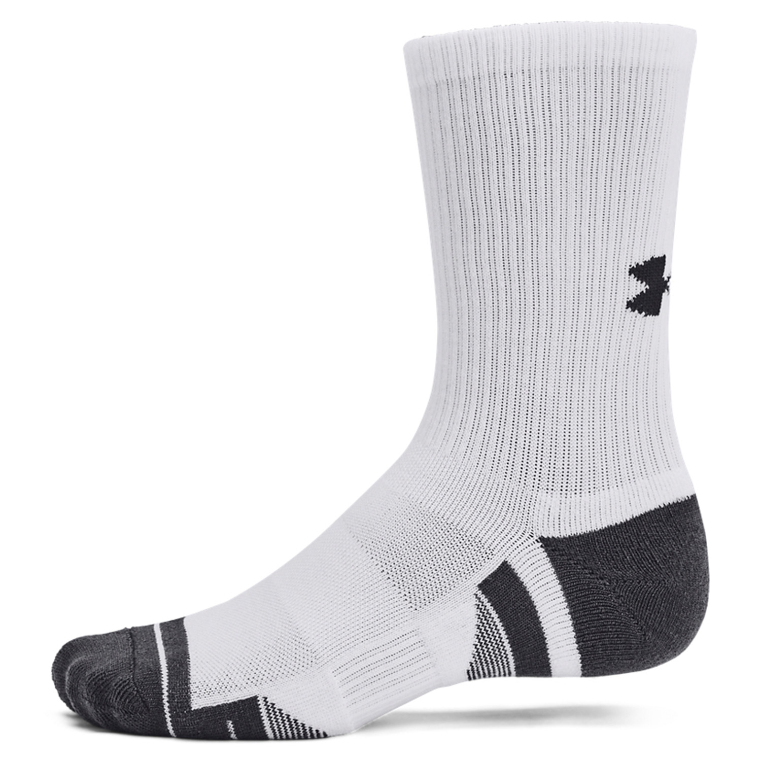 Image of Under Armour Performance Tech 3 Pack Crew Socks