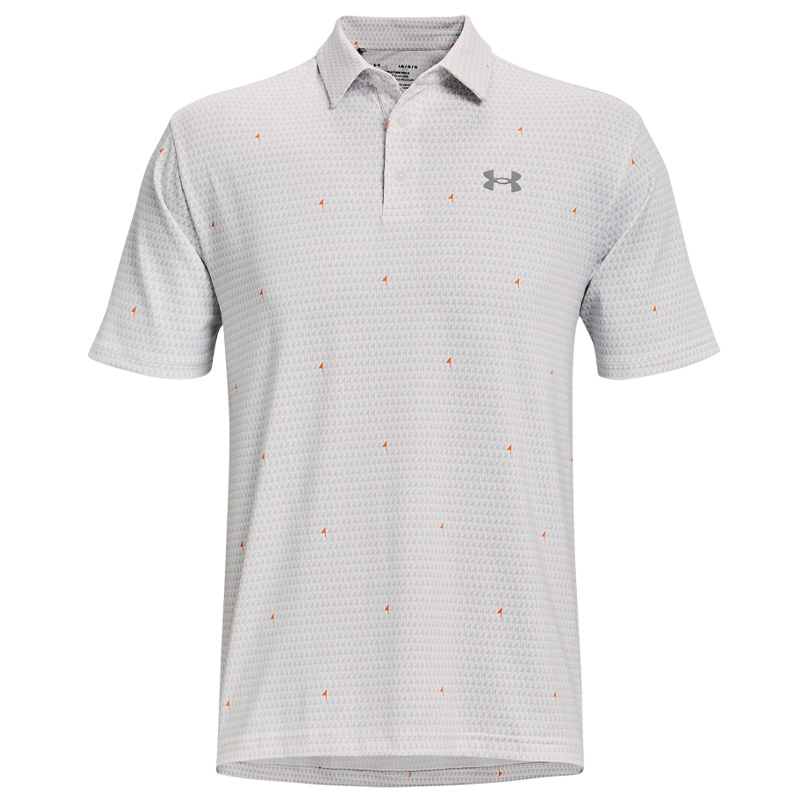 Under Armour Playoff 2.0 Flag Print Polo Shirt