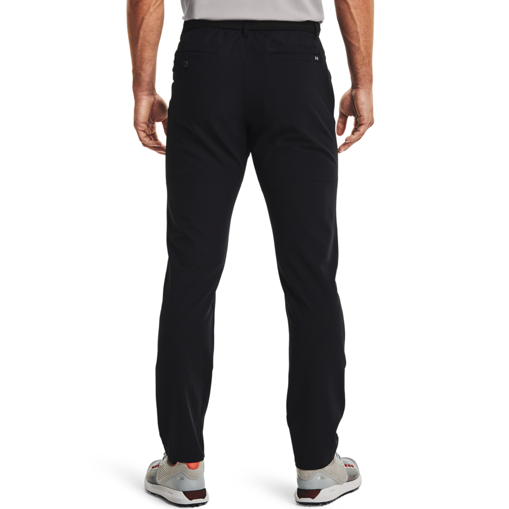 Under Armour Drive Tapered Golf Trousers Black/Halo Grey | Scottsdale Golf