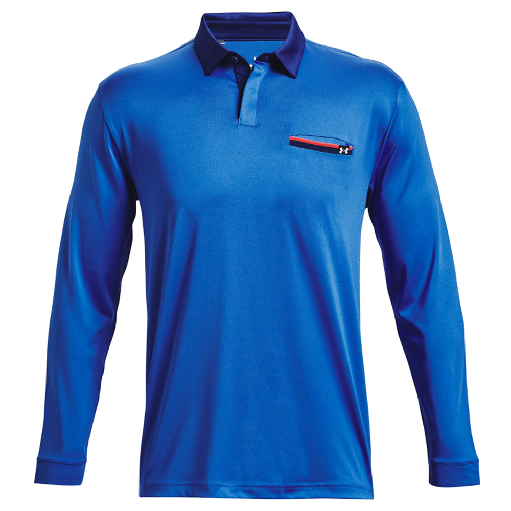 Under Armour Playoff 2.0 Pocket Long Sleeved Polo Shirt
