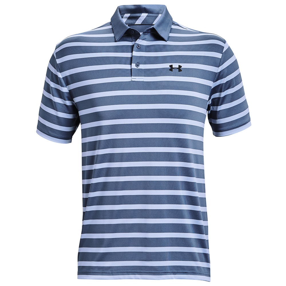 Under Armour Playoff 2.0 Golf Polo Shirt Mineral Blue 471 | Scottsdale Golf