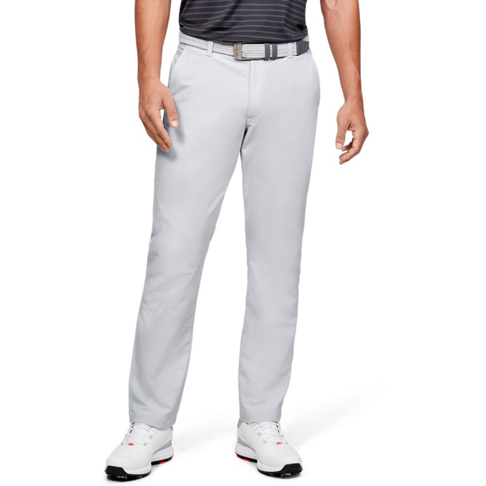 Under Armour EU Performance Taper Golf Trousers Halo Grey | Scottsdale Golf