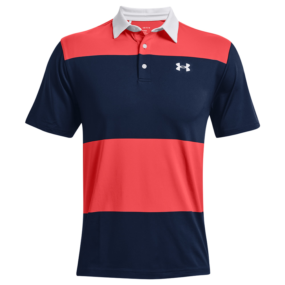 Under Armour Playoff 2.0 Club Stripe Polo Shirt