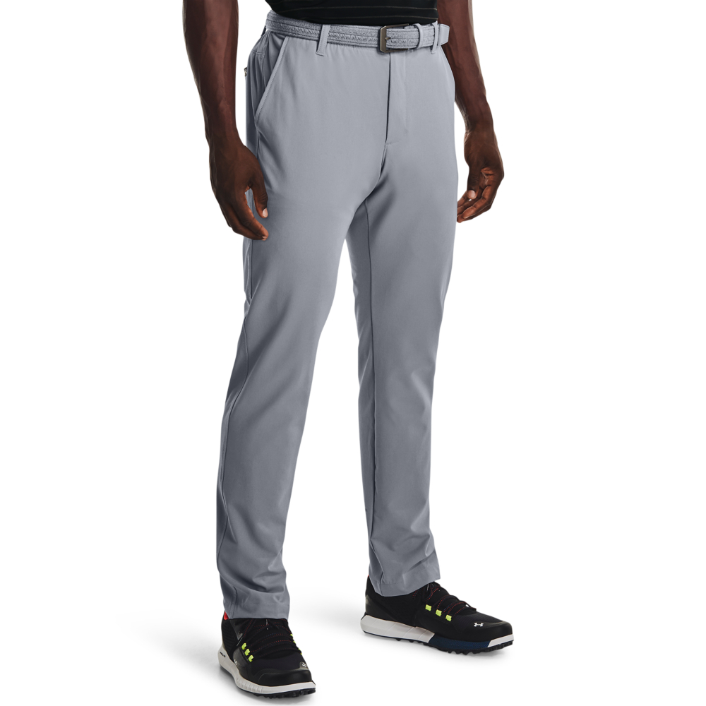 Under Armour Drive Tapered Golf Trousers Steel/Halo Grey | Scottsdale Golf